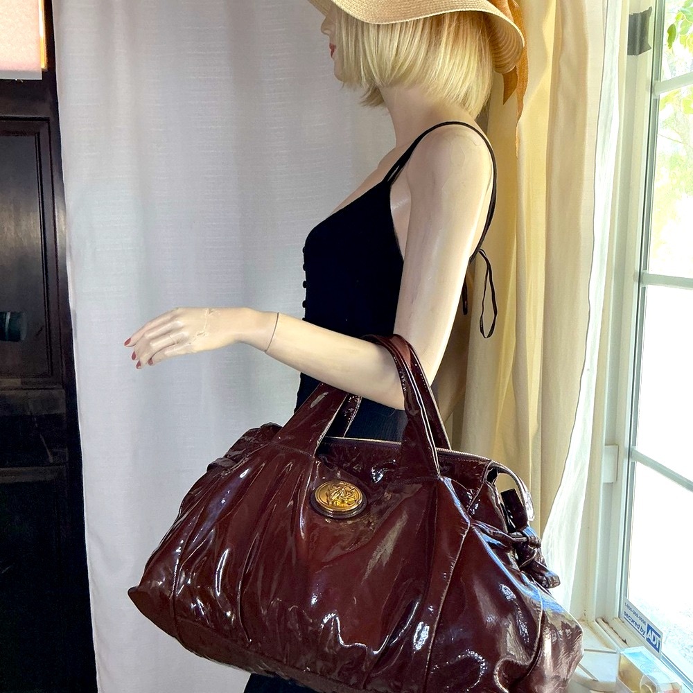Gucci Hysteria Brown Hand Bag Large Size - Picture 8 of 11